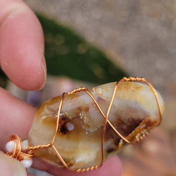 Hand Crafted Jasper Pendant SOLD - Picture 4 of 4